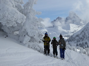 Kiwis flying high in Wyoming, Grand Targhee photo