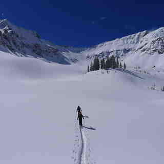 Serenity in snow, Rocky Mountain