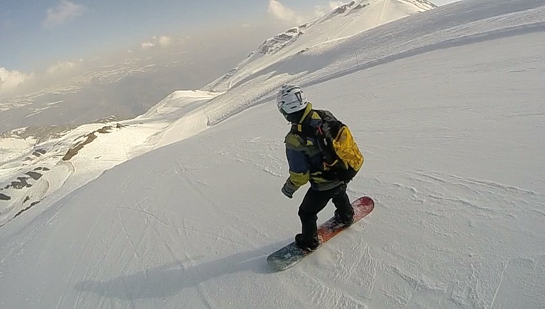 Fresh snow sol ll, Valle Nevado