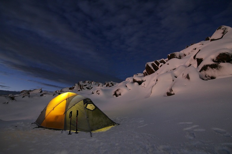 Tasmanian Winter Snow Shoe trip, Ben Lomond