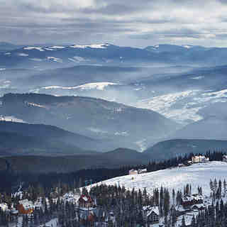 Morning in Dragobrat, Drahobrat