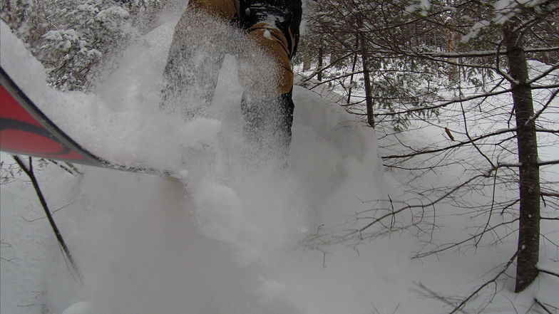 Pillow in the forest!, Ski La Reserve