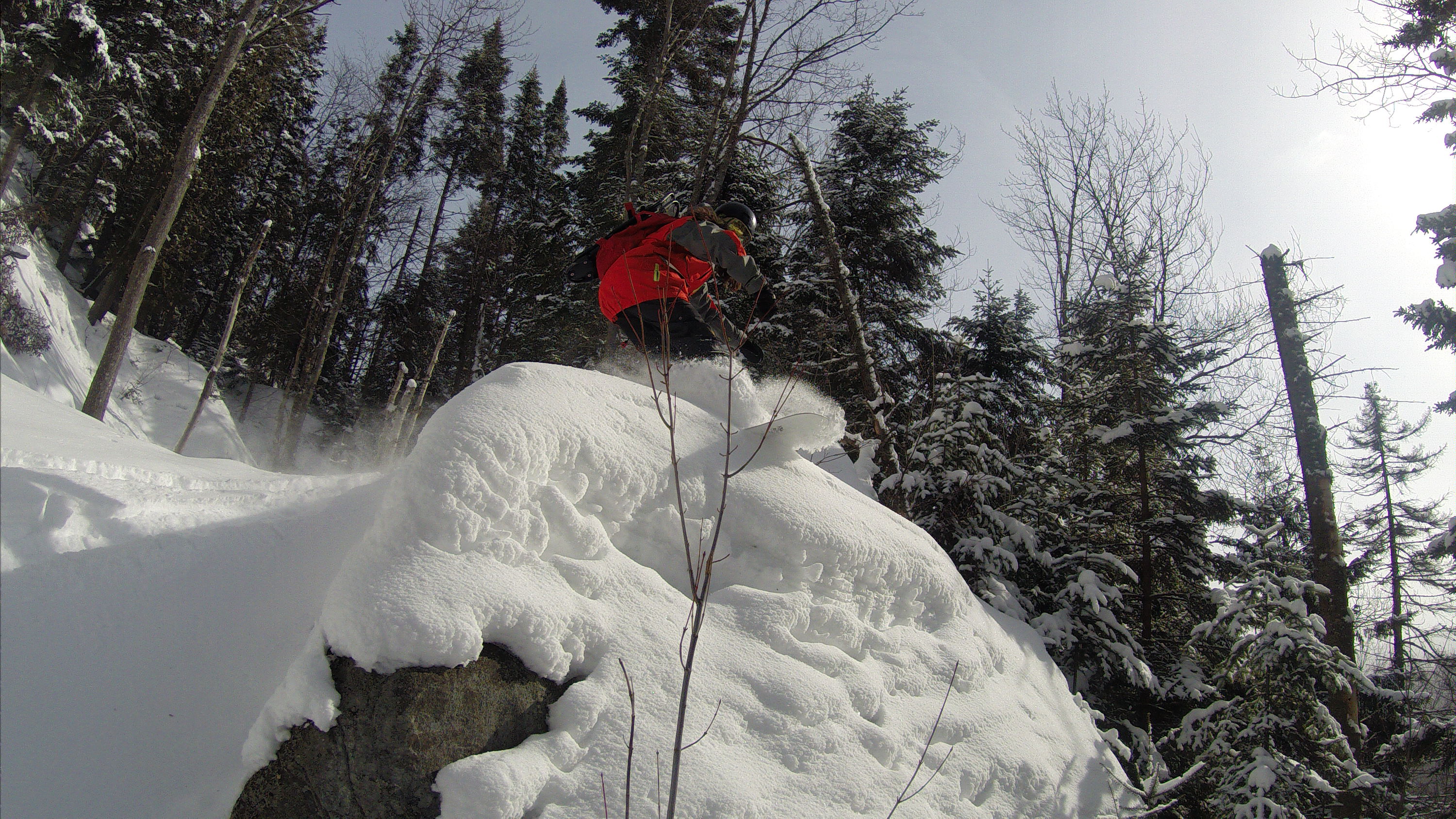 Morning Gap!, Ski La Reserve
