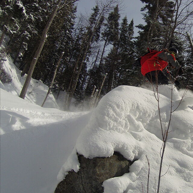 Morning Gap!, Ski La Reserve