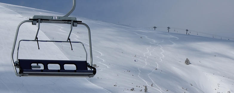 First lift, first lines!, Bansko