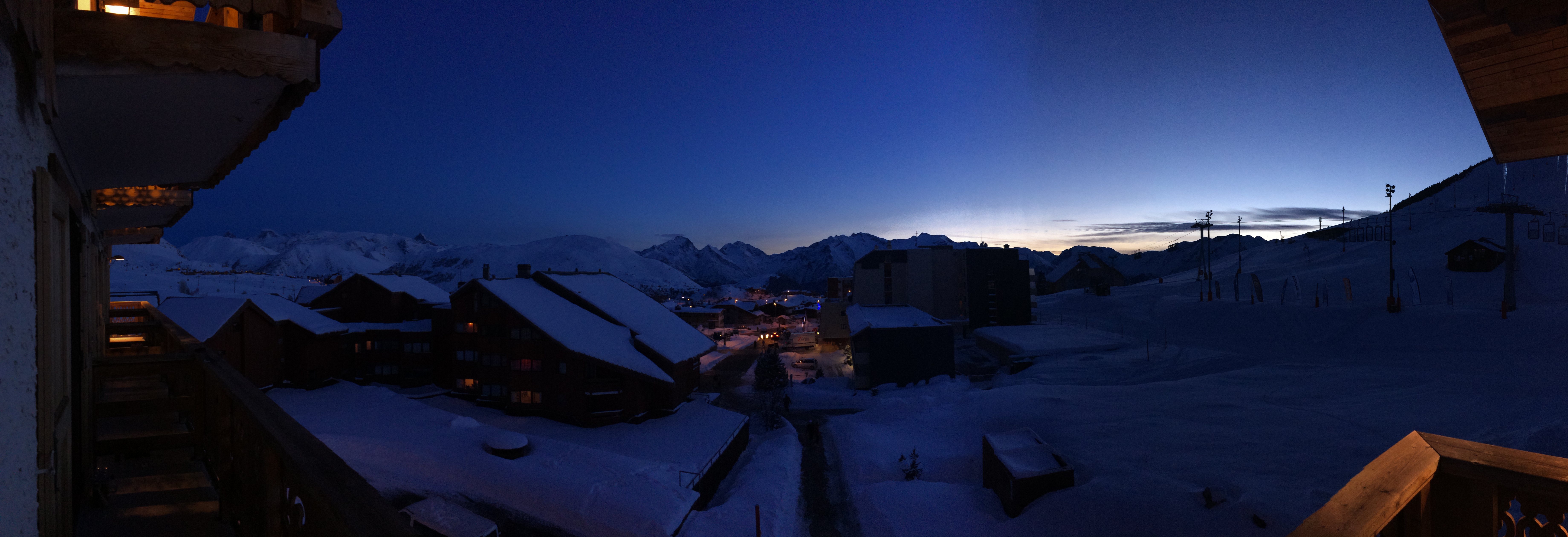 Sunset, Alpe d'Huez