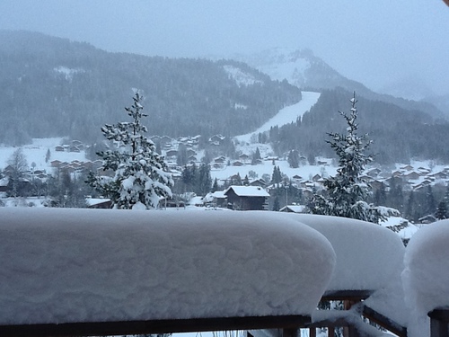 Les Carroz Ski Resort by: Georgie