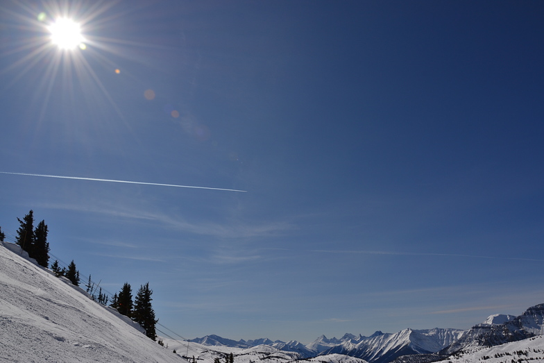 Blue sky, Sunshine Village
