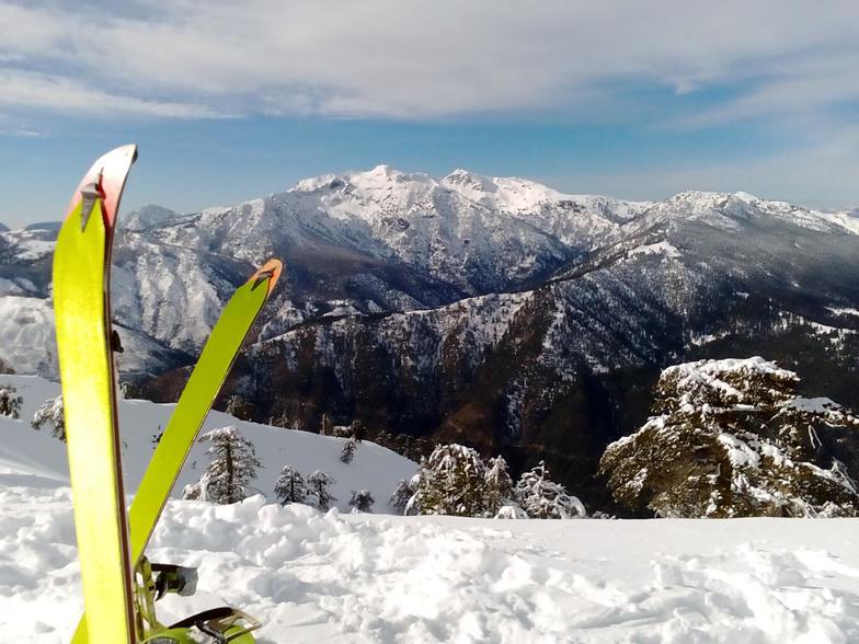 Smolikas mountain (2672m) in the background, Vasilitsa