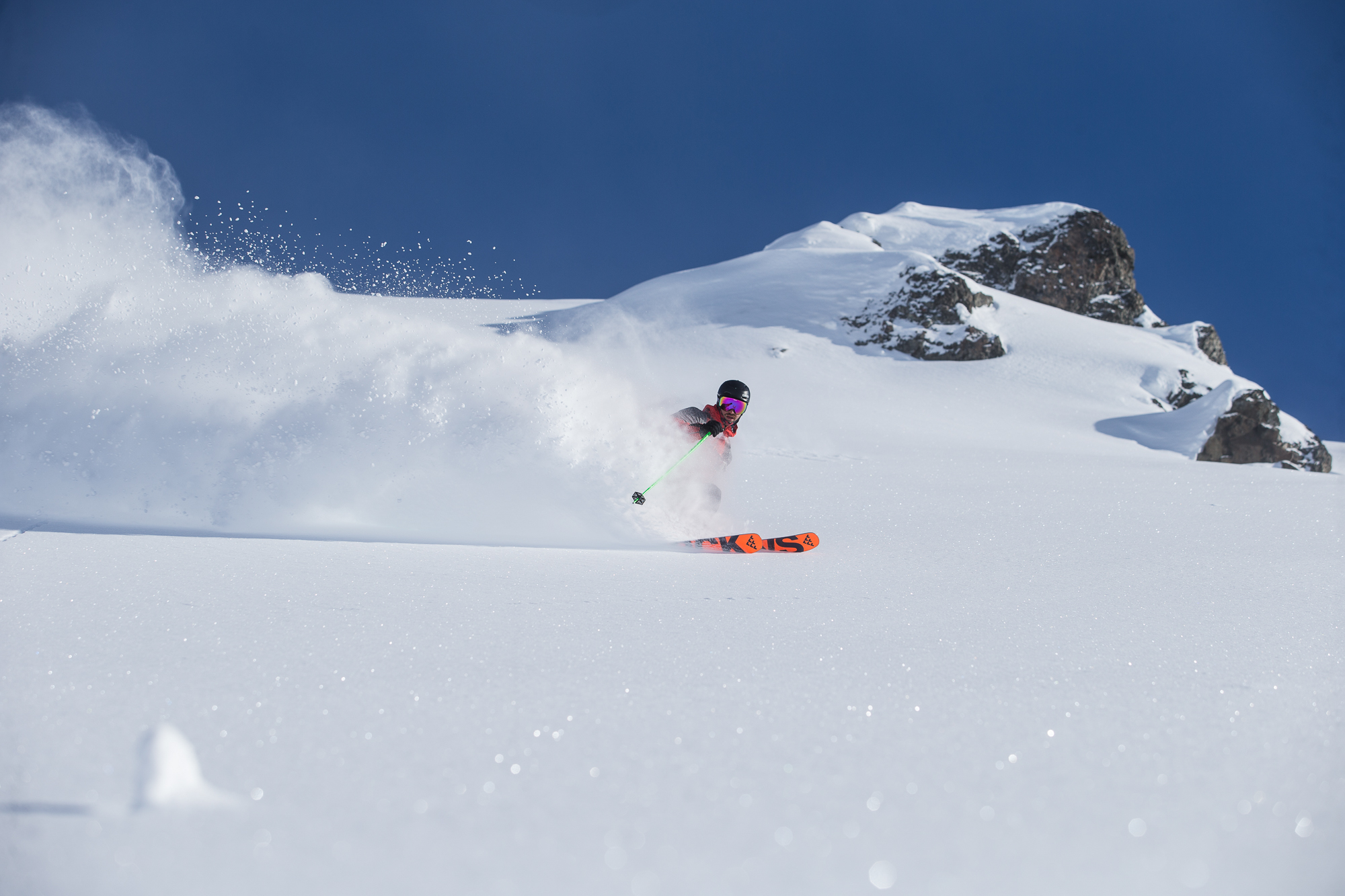 Deep Alpine Snow, Last Frontier Heliskiing