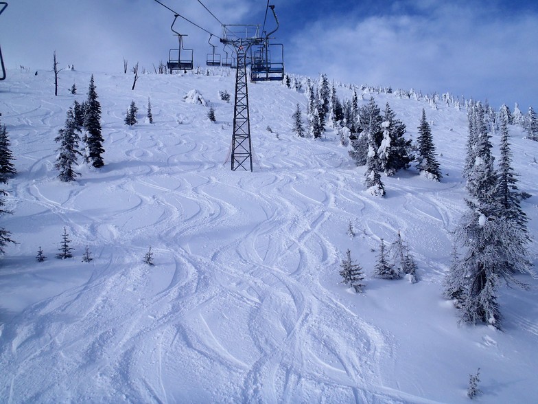 Nice dusting of snow, Baldy Mountain Resort