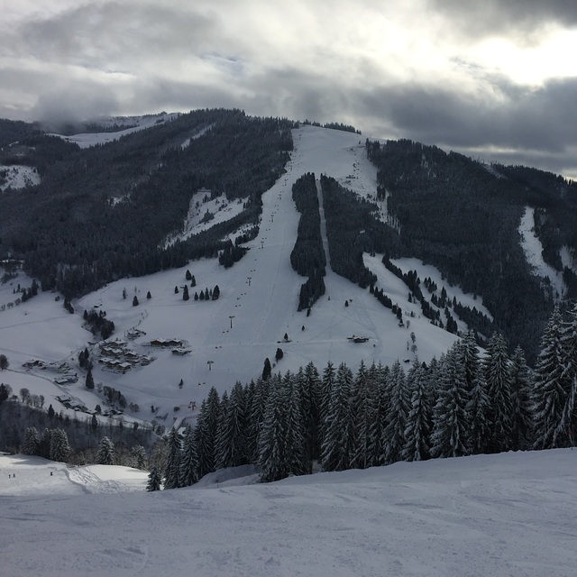 View over Dienten, Hochkönig