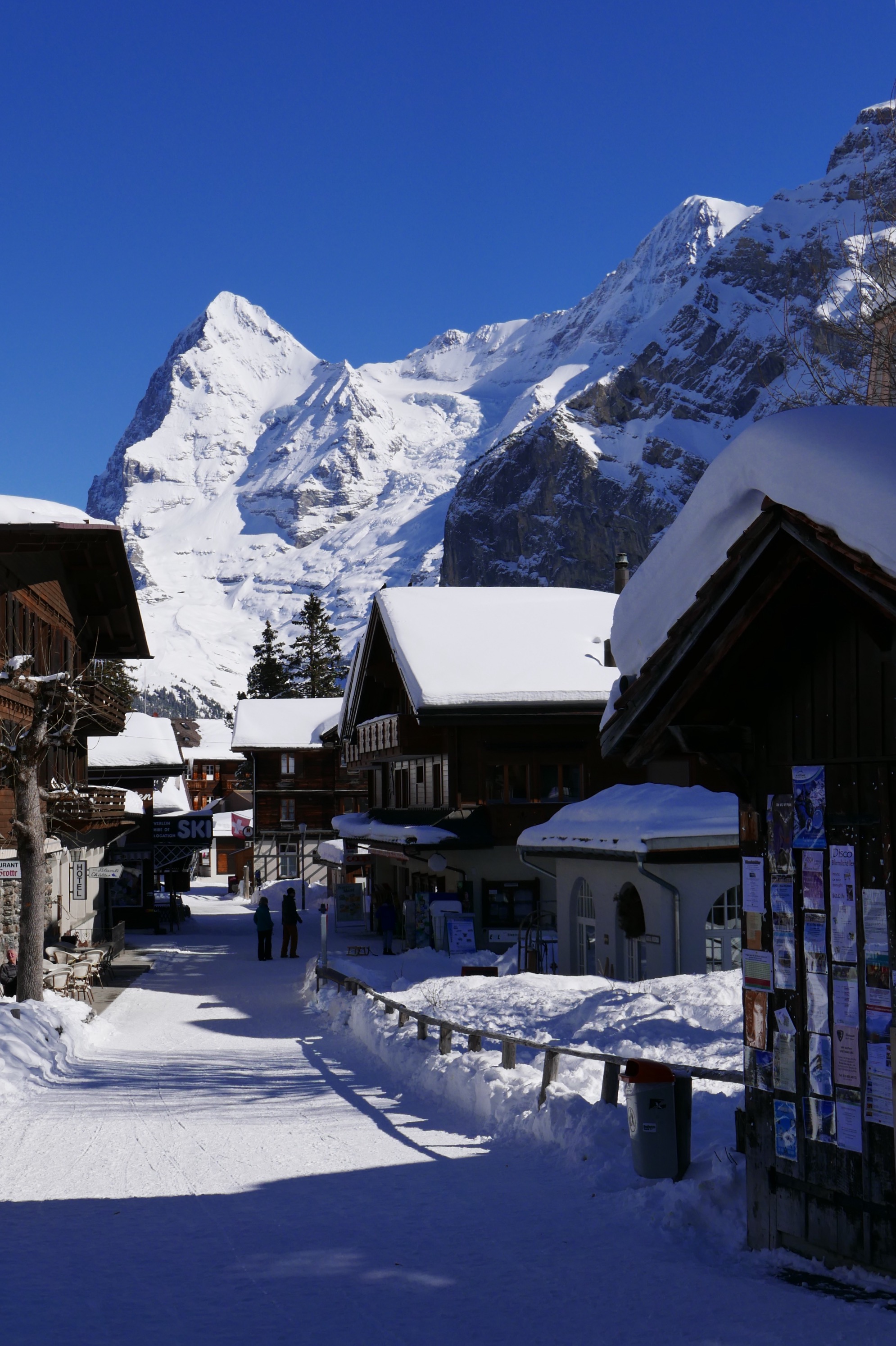 classic shot of Murren, Mürren