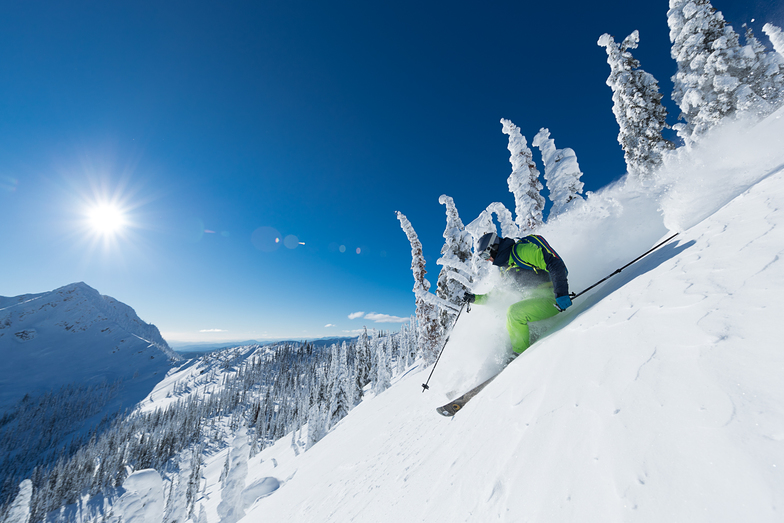 heli skiing at Snowwater, Snowwater Lodge