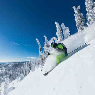 heli skiing at Snowwater, Snowwater Lodge