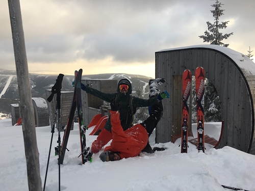 Horní Mísečky - Medvědín Ski Resort by: james23