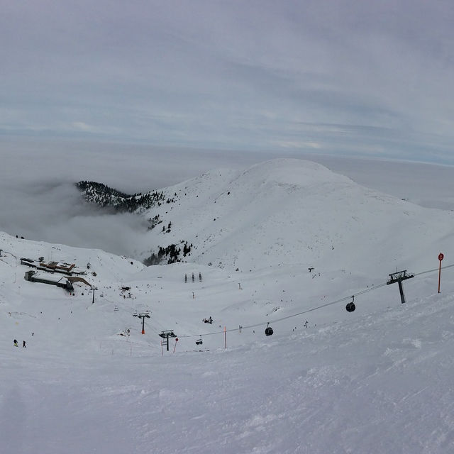 Mount Parnassos Snow: Fterolakka