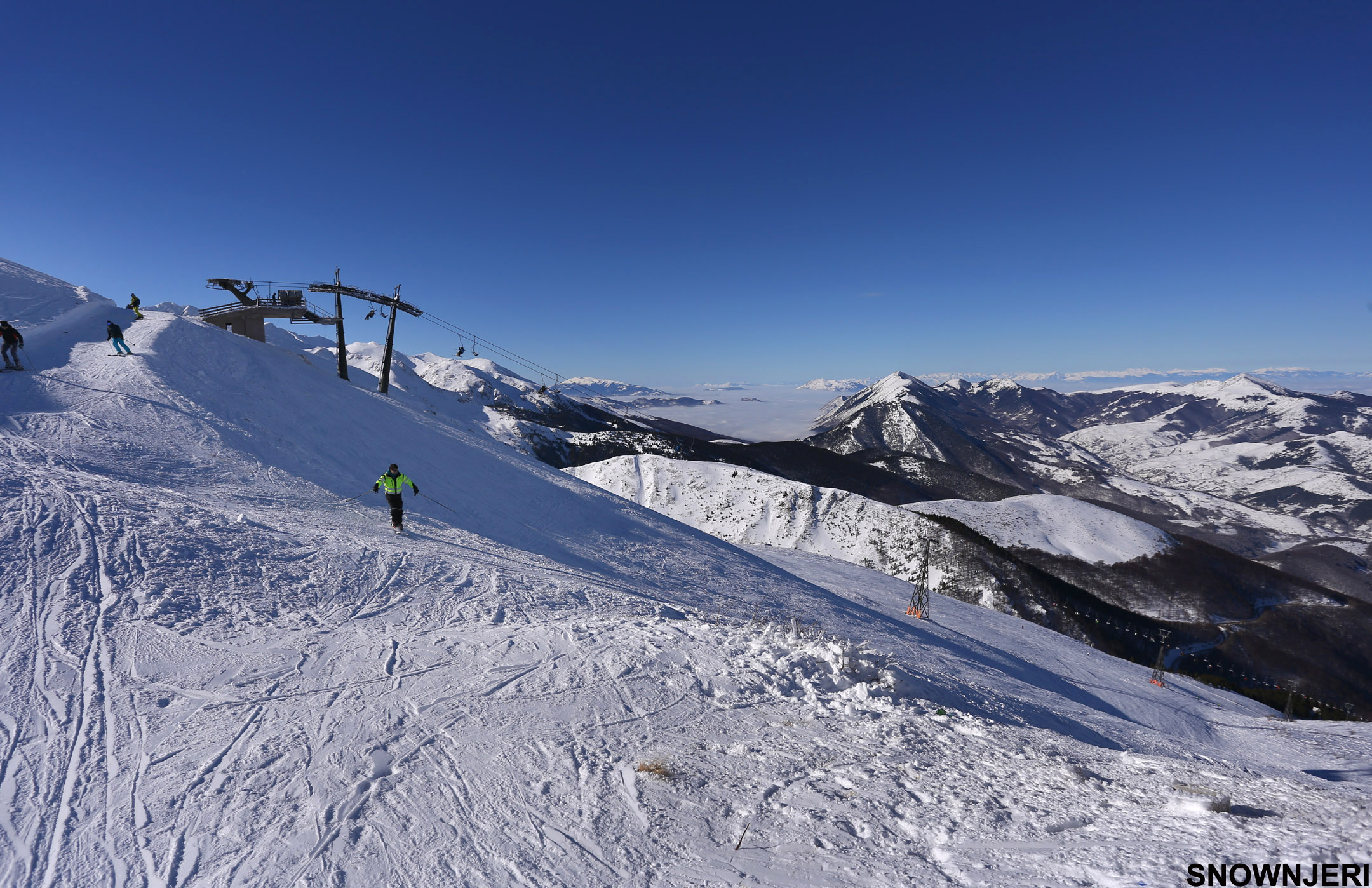 The top lift, Brezovica