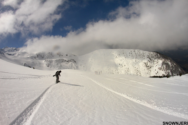 The wide Durlov creek run, Brezovica