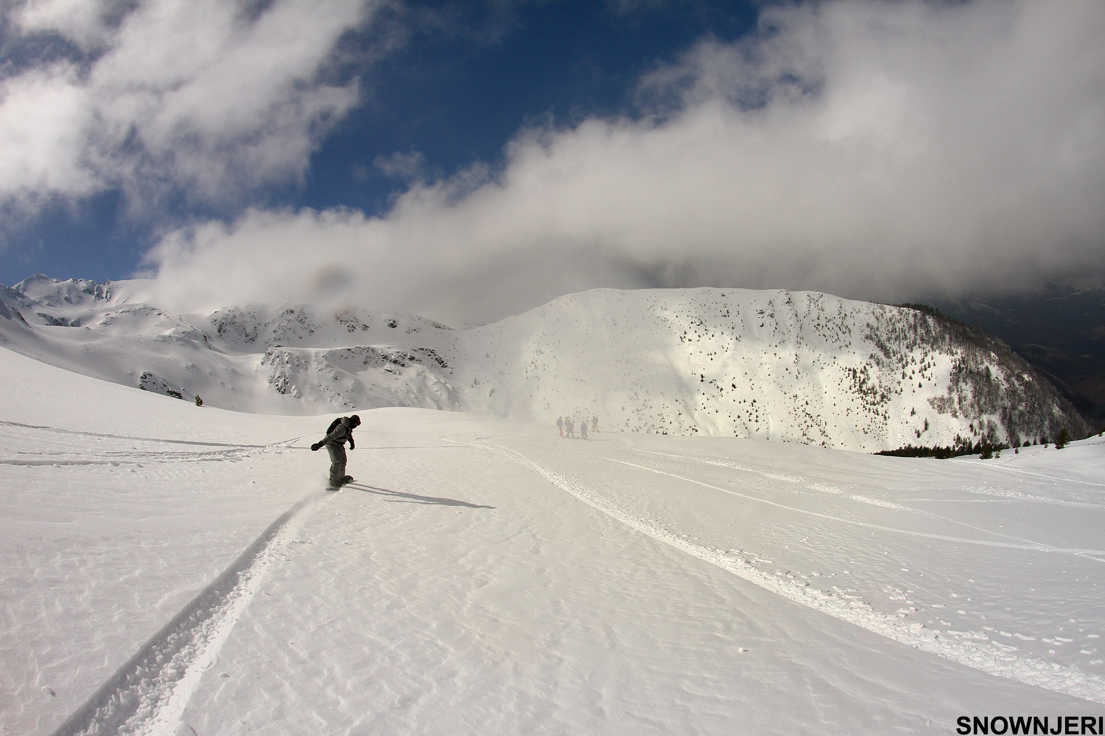 The wide Durlov creek run, Brezovica