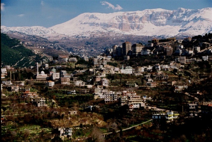 Lebanon / bakhoun Dannieh, Mzaar Ski Resort
