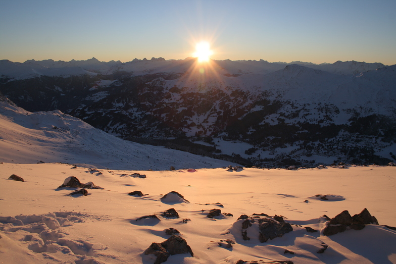 Achtitekt in the snow, Lenzerheide