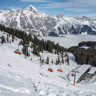 From the Asitz alm, Saalbach Hinterglemm