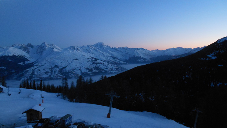 Dawning, La Plagne