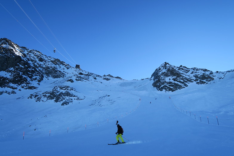 雪が無いベルビエ, Verbier