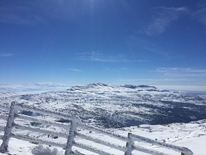 View from the zaarour top slope, Zaarour Club photo