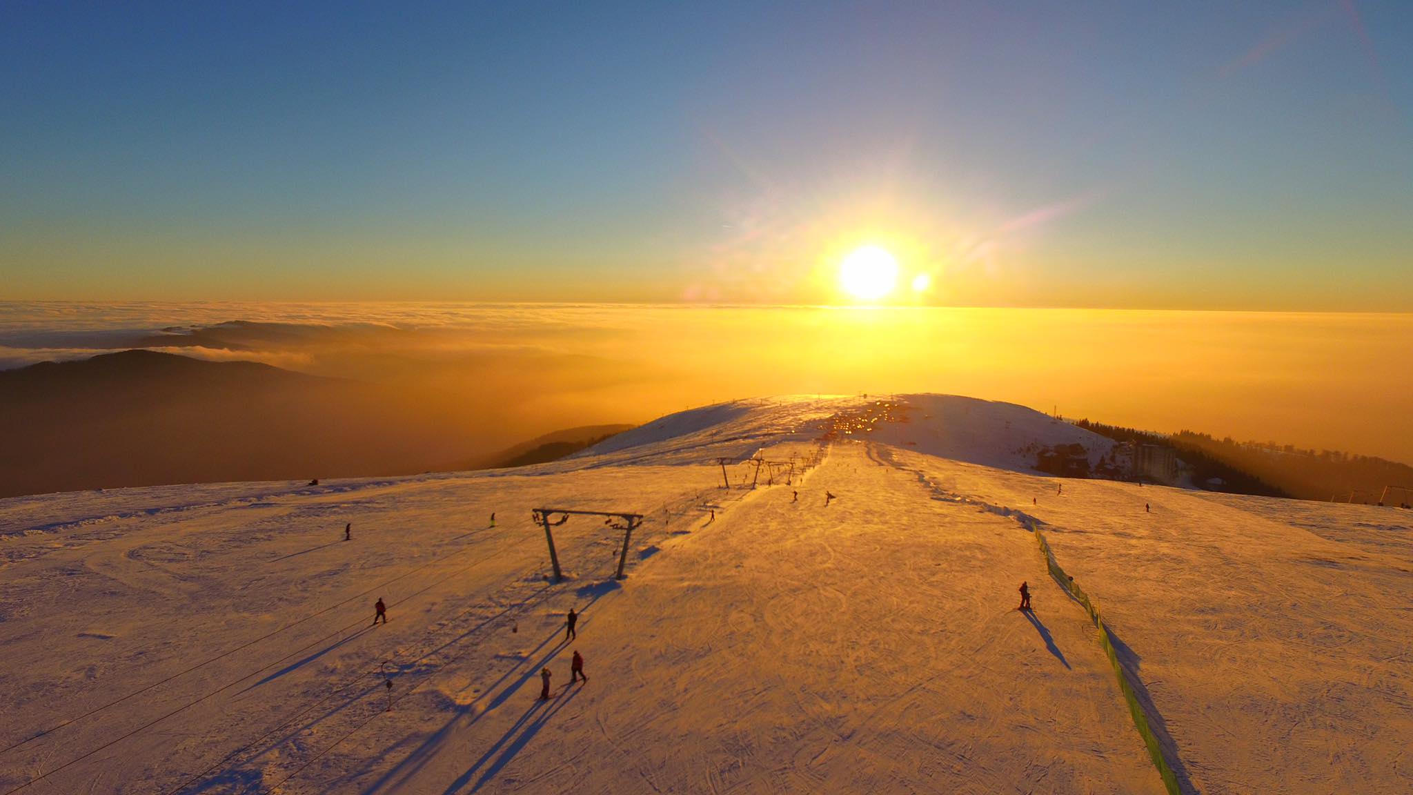 Borlova slope, Muntele Mic