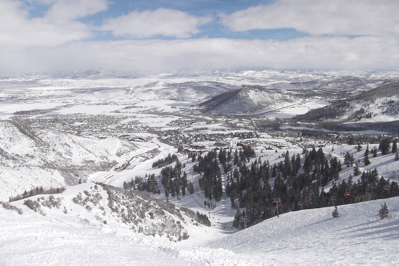 The Canyons snow