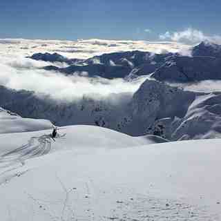 heli pad, Northern Escape Heli Skiing