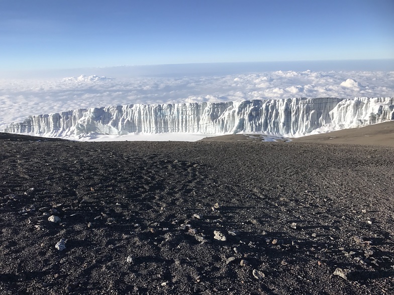 Uhuru Peak 5895 meter Kilimanjaro, Mount Kilimanjaro