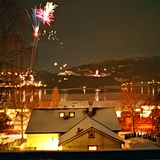 Voss at New Year (2), Norway