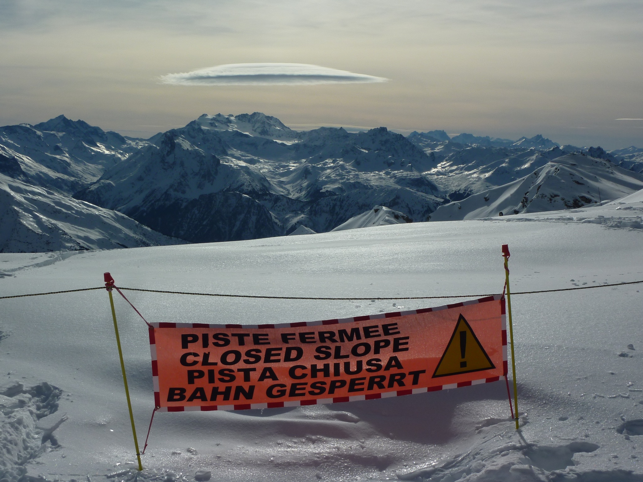 When aliens attack, La Plagne