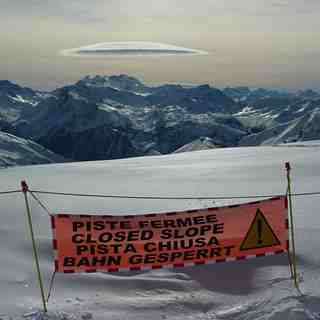 When aliens attack, La Plagne