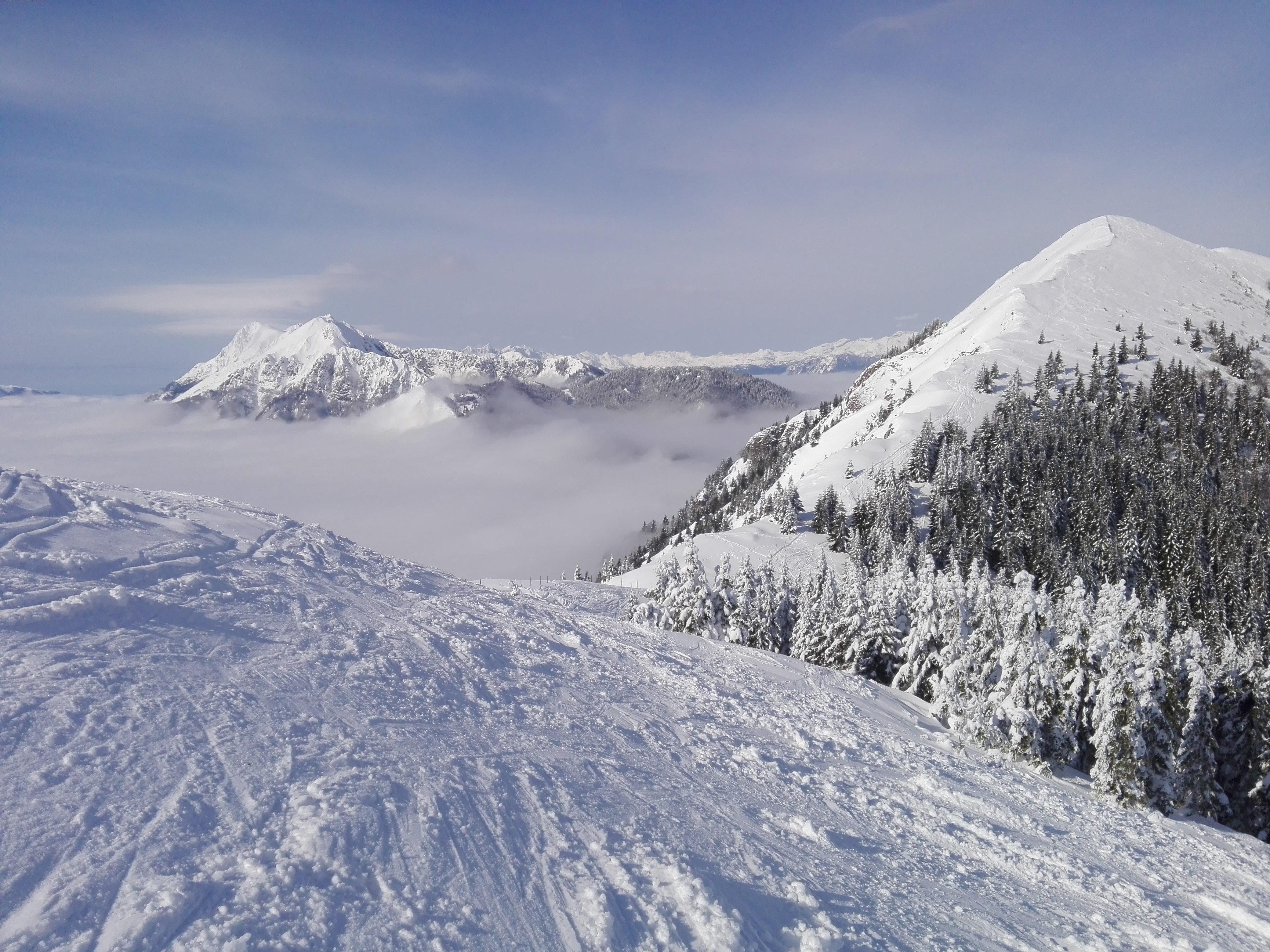 Just me and snow, Soriska Planina