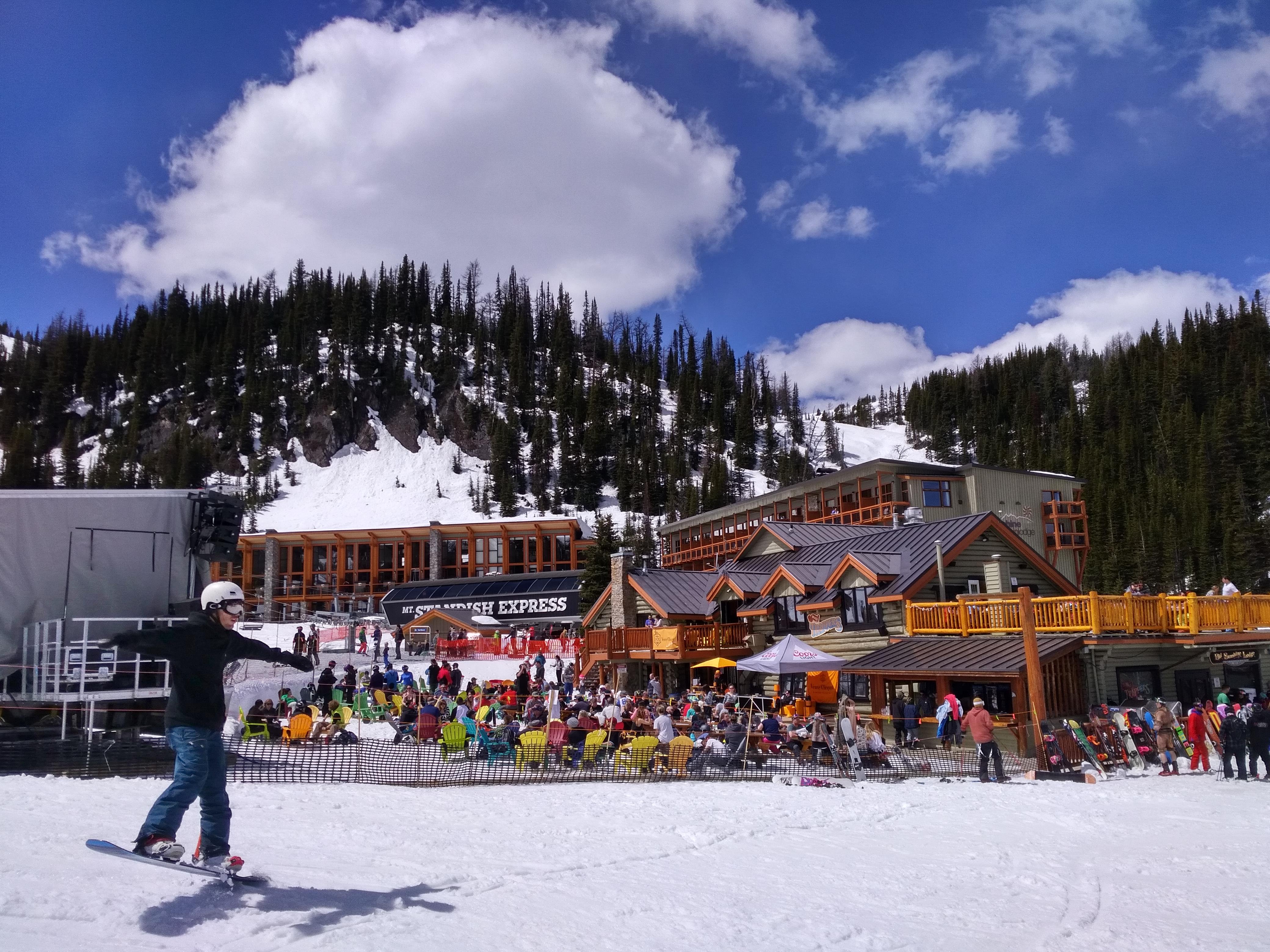 Long weekend sunny relaxing Sunshine, Sunshine Village