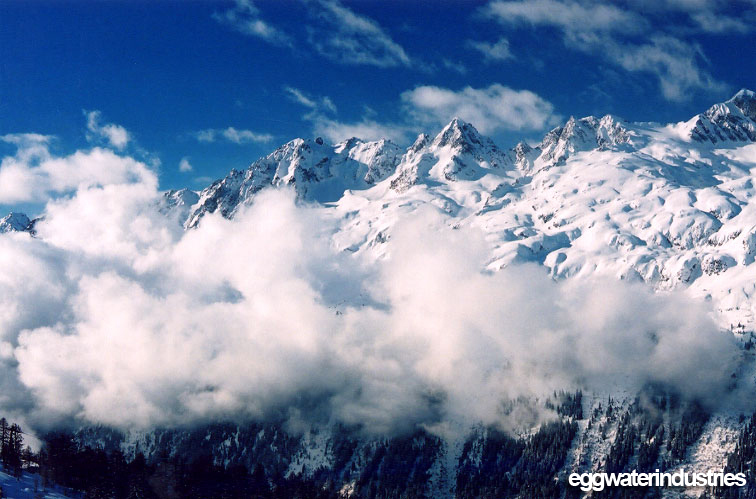 Argentiere snow