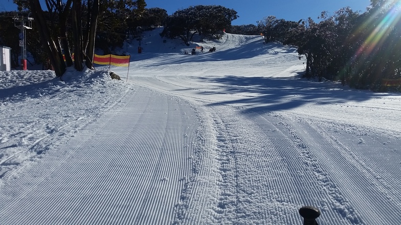 groomed, Mount Baw Baw