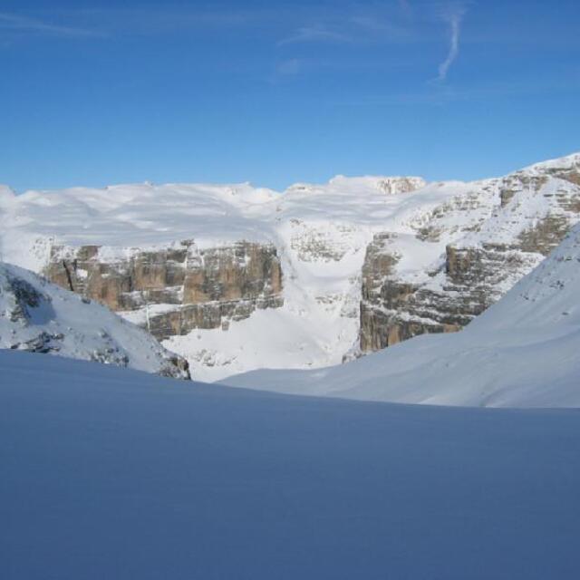Looking inside the Sella Massive, Sella Nevea