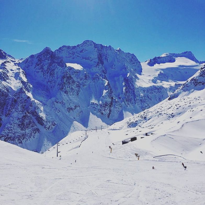 30cm of new snow at Solden, Sölden