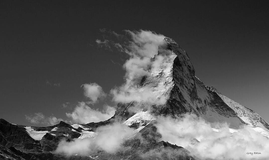 Hornli Ridge on the Matterhorn, Zermatt