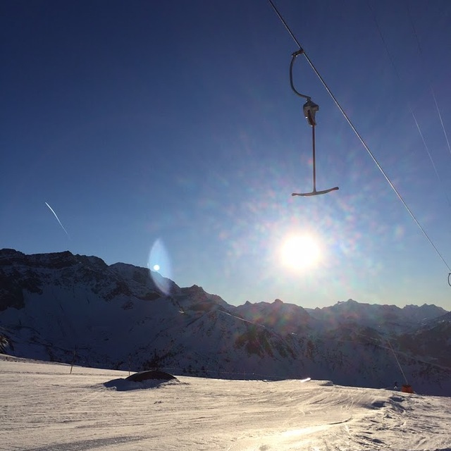 Abend auf der Piste, Frutigen - Elsigen - Metsch