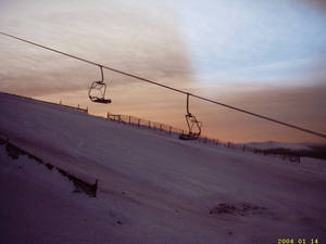 Sunset Chairs, Nevis Range photo