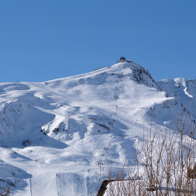 Pistes remarquablement bien  préparées aux Sybelles, La Toussuire (Les Sybelles)