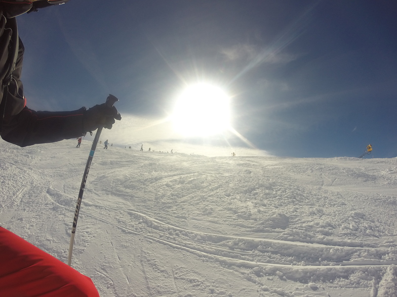 Powder in the sun, St. Anton