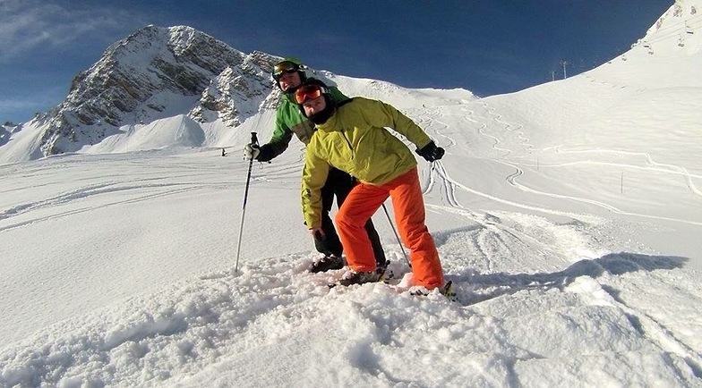 1/2 way down, Courchevel