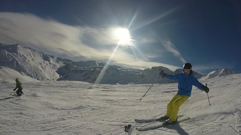 Hey camera, Tignes